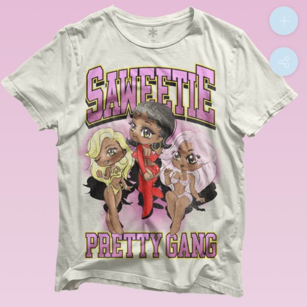 Saweetie Pretty Gang Shirt Icy Merch Shirt Stylish ❄️